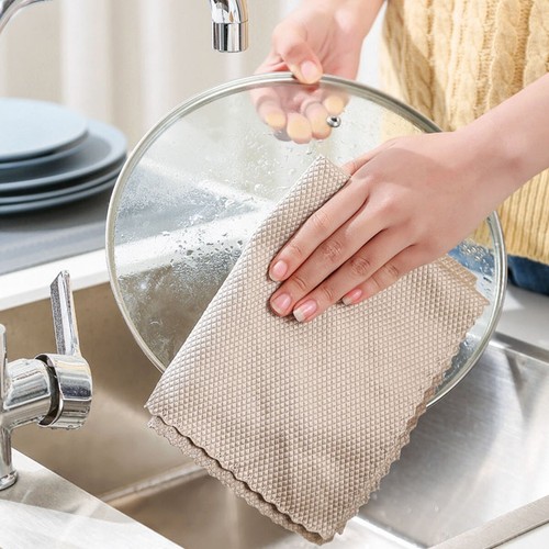 Cleaning cloth fish - cloth, scale