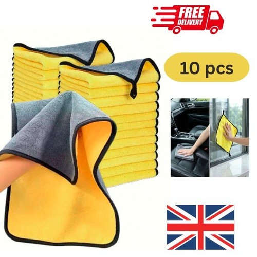 Microfibre car cleaning towels - microfibre,