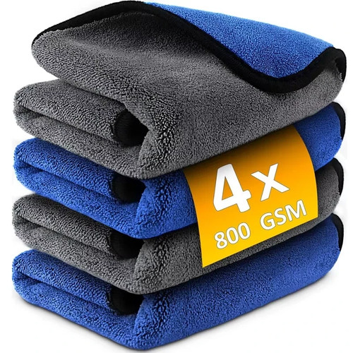 Microfiber cloths 4pcs pack - microfiber,