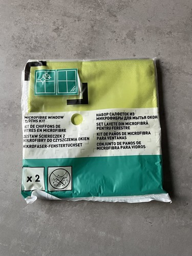 Microfibre window glass - b&q,
