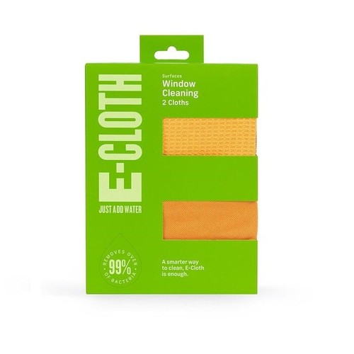 Cloth window cleaning - e-cloth,